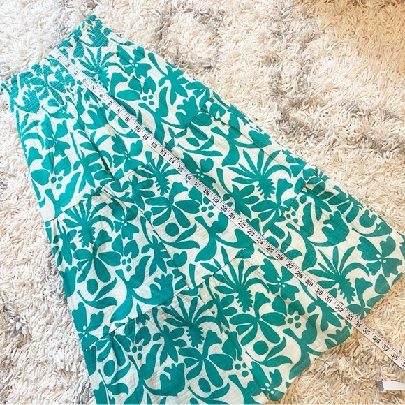 Marine Layer | Corrine Double Cloth 100% Cotton Maxi Skirt Size XS - Picture 8 of 9